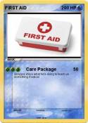 FIRST AID