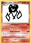 Hammer arms