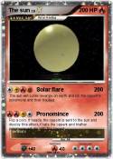 The sun