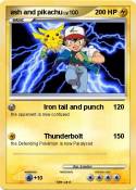 ash and pikachu