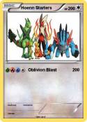 Hoenn Starters