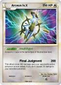Arceus lv.X