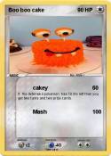 Boo boo cake