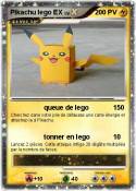 Pikachu lego EX