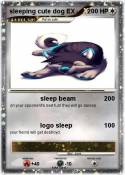 sleeping cute