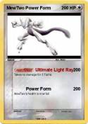 MewTwo Power