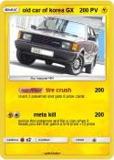 old car of kore