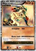 Mega lucario
