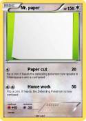 Mr. paper