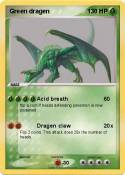 Green dragen