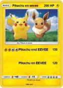 Pikachu en eeve