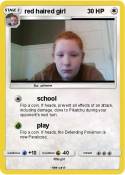 red haired girl