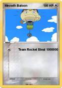 Meowth Baloon