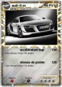 audi r8 ex