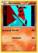 Red Pikachu