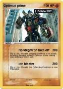 Optimus prime