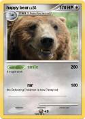 happy bear
