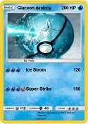 Glaceon destroy