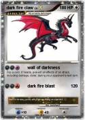dark fire claw