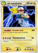 ash and pikachu