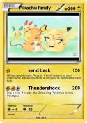Pikachu family