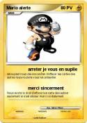 Mario alerte