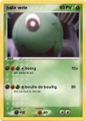 balle verte