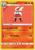fire bunny V