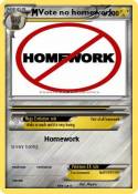 Vote no homewor