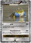 water holding