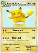 Real life Pikac