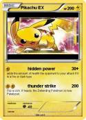 Pikachu EX