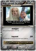 angry gandalf