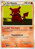 Fire Pikachu