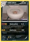 Toilet cateon