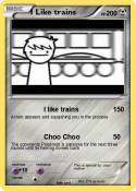 I Like trains