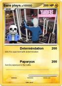 Sans plays