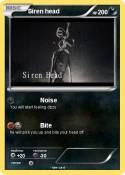 Siren head