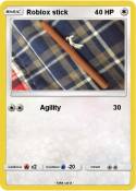 Roblox stick