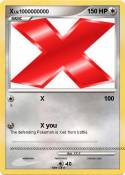 X