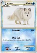 snowy
