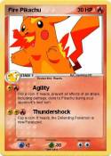 Fire Pikachu