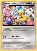 Pokemon eating