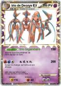 trio de Deoxys