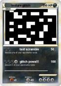 texture glitch