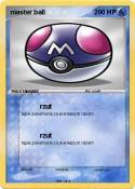 master ball