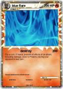 blue flare