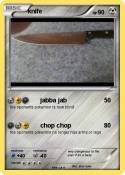 knife