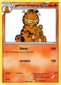 garfield sleepi