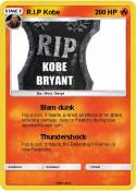 R.I.P Kobe